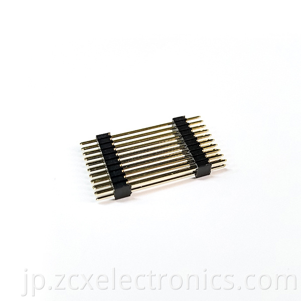 1.27mm dual plastic Male Pin Connectors